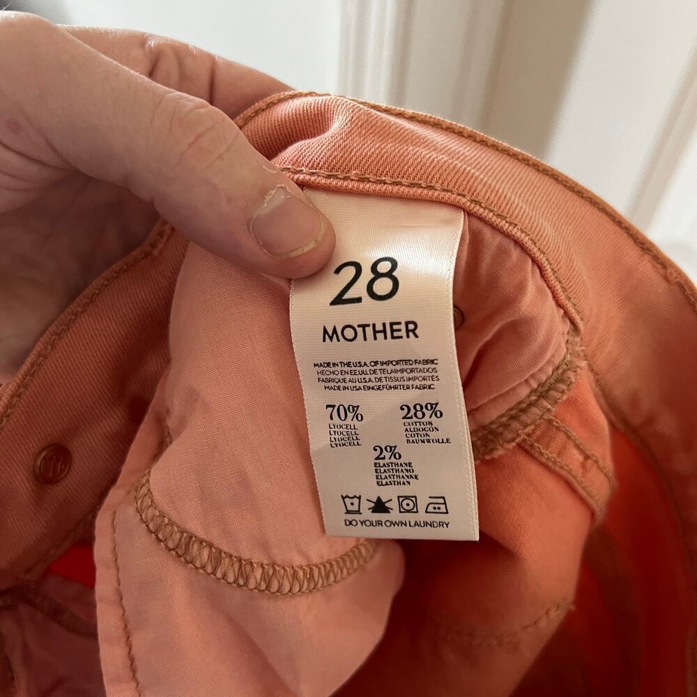 B12 Mother The Rascal Cuff Size 28 Color Orange - Picture 5 of 5